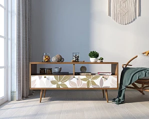 купить стильные Консоль "Berber" с тремя ящиками принт 27 арт BB23/Print_27