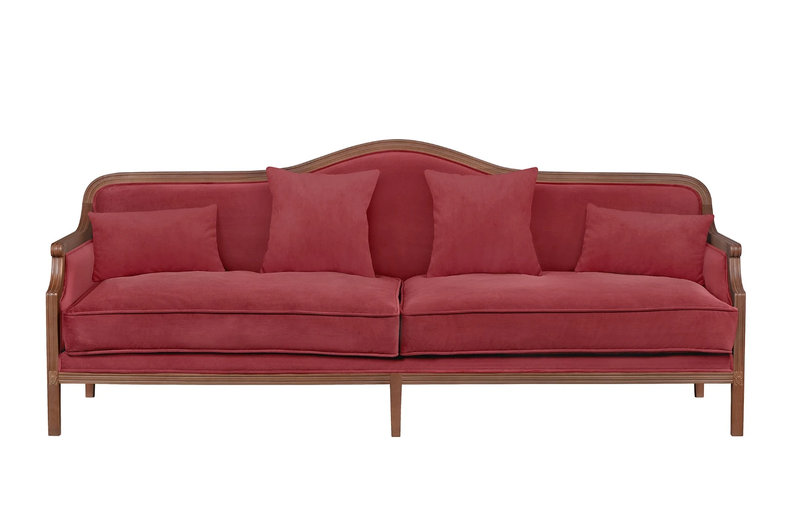 Диван с высокой спинкой Madesta Red