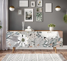 Комод "Berber" удлиненный принт 50 арт BB11/Print_50 на заказ в интернет-магазине