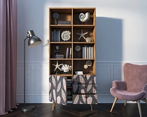 купить Стеллаж на комоде "Berber" принт 40 арт BB44/Print_40 в интернет-магазине