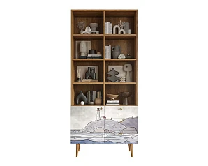 Стеллаж на комоде "Berber" арт BB44/Print_51 на заказ в интернет-магазине