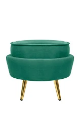 фото Пуф Pearl Adorn Green V2 в интерьере