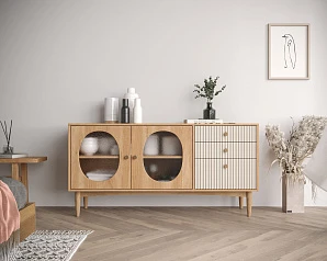 фото Комод "Bubble" с двумя дверками и тремя ящиками арт BBL05
