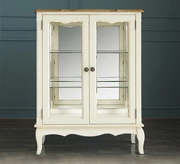 красивый Шкаф "Leontina" для посуды двустворчатый арт ST9318 на заказ