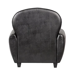 стильное Кожаное кресло Flog Black