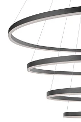 Люстра Orblaze 4 rings 1000 black