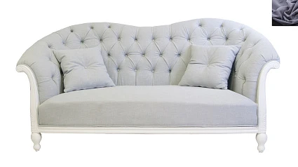 заказать Французский диван Velina цвет серый