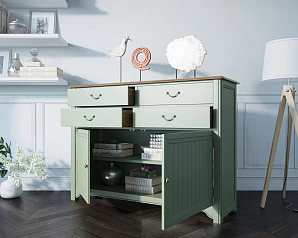 красивые Комод "Olivia" 4 ящика арт GA4006ETG в интернет-магазине