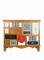 купить Комод "Gouache Birch"  темный арт M10594ETG/1 в интернет-магазине