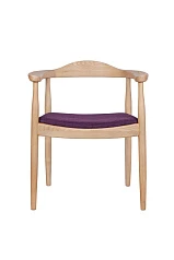 купить стильный Венский стул с подлокотниками Carlo Violet в интернет-магазине