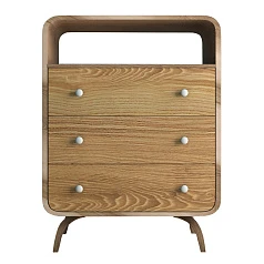 Высокий комод "Ellipse" с тремя ящиками арт EL04Y на заказ в интернет-магазине