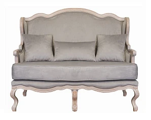 заказать Двухместный дизайнерский диван Brody Double grey в интернет-магазине