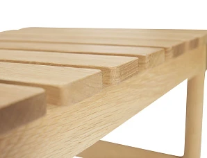 БАНКЕТКА ROW HUBSCH 122 СМ, ДУБ, НАТУРАЛЬНЫЙ в интернет-магазине