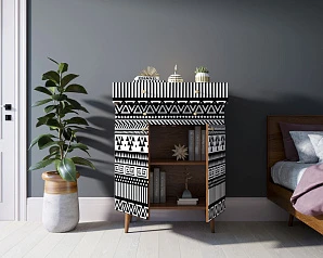 купить красивые Комод "Berber" большой принт 19 арт BB12/Print_19 в интернет-магазине
