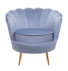 заказать стильные Низкое кресло ракушка Pearl Sky