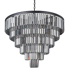 Люстра Odeon 6 Rings Smoke на заказ в интернет-магазине