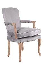 Мягкое полукресло с подлокотниками Anver Oak Grey