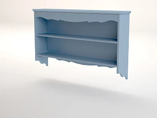фото Полка "Leontina Blue" для книг арт ST9325B в интерьере