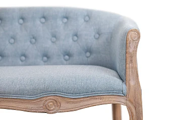 купить красивый Дизайнерский двухместный диван Kandy Double Light Blue в интернет-магазине