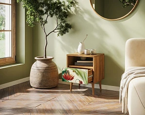 заказать Тумбочка "Berber" с одним ящиком арт BB06/Print_55