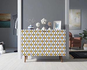 красивые Комод "Berber" две дверки 22 принт арт BB04/Print_22 на заказ