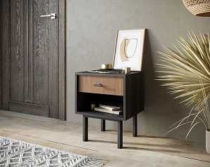 купить Тумбочка с верхним ящиком "Emerson" арт EM11 в интернет-магазине