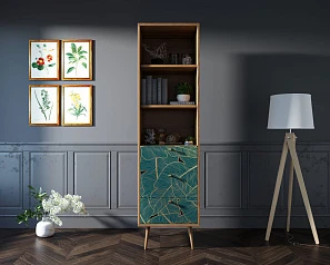 заказать Стеллаж с ящиками "Berber" принт 41 арт BB45/Print_41