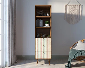 заказать Стеллаж с ящиками "Berber" принт 45 арт BB45/Print_45 в интернет-магазине