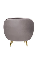 купить стильное Мягкое кресло для гостиниц Small Benee Grey в интернет-магазине