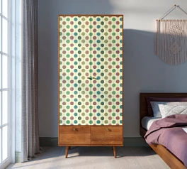 купить стильный Шкаф двухстворчатый "Berber" принт 24 арт BB16/Print_24 в интернет-магазине