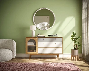 купить красивый Комод "Pollo" с ящиками и дверками арт. POL07 в интернет-магазине
