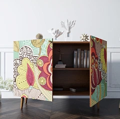 фото Комод "Berber" две дверки 6 принт арт BB04/Print_06