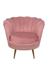купить стильное Низкое кресло ракушка Pearl Pink V3