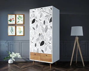 купить Шкаф двухстворчатый "Berber" принт 9 арт BB16/Print_09