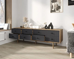 Комод с восемью ящиками "Emerson" арт EM03/7024/L на заказ