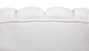 красивые Низкое кресло ракушка Pearl цвет белый в интернет-магазине