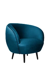 заказать стильное Мягкое кресло Small Benee Izumrud на черных ножках