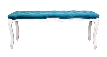фото Оттоманка Kina Narrow Blue and White