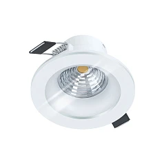 98238 Светодиодный встраиваемый светильник SALABATE димм., 6W(LED), ?88, H42, 380lm, 3000K, IP44, алюм