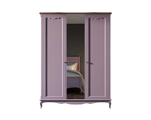 стильный Шкаф Leontina Lavanda двухстворчатый с зеркалом арт ST9327ZL на заказ