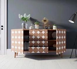 заказать Комод "Berber" с ящиками 17 принт арт BB14/Print_17