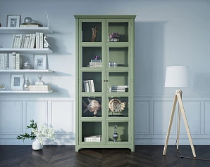 купить Шкаф со стеклянными дверками "Olivia" арт CB3005