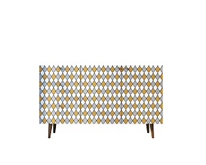 заказать Комод "Berber" с двумя дверками и ящиками принт 22 арт BB17/Print_22