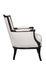 красивое Мягкое полукресло с подлокотниками Tous white на заказ