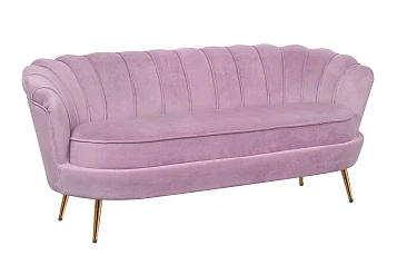 Диван ракушка Pearl Triple Pink