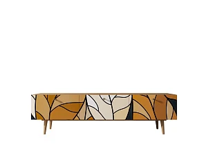 фото Комод "Berber" с ящиками низкий под TV принт 08 арт BB19/Print_08