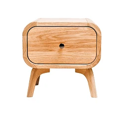 Тумба в Скандинавском стиле "Ellipse" с ящиком арт EL19 Коричневый