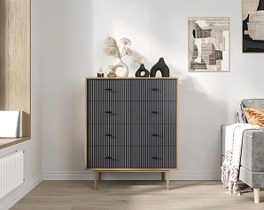 Комод на восемь ящиков "Emerson" арт EM20/7024/L в интернет-магазине