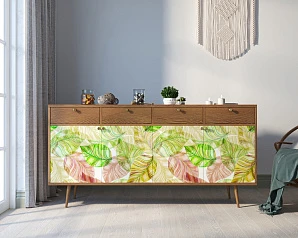 фото Комод "Berber" четыре дверки и четыре ящика 29 принт арт BB25/Print_29