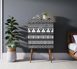 красивые Комод на высоких ножках "Berber" 19 принт арт BB09/Print_19